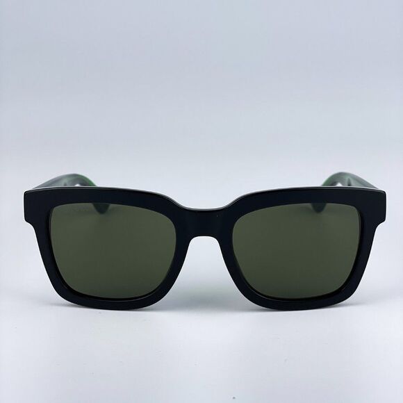 NEW GUCCI GG0001SN 002 Black Green Grey Square Unisex Sunglasses main image 5